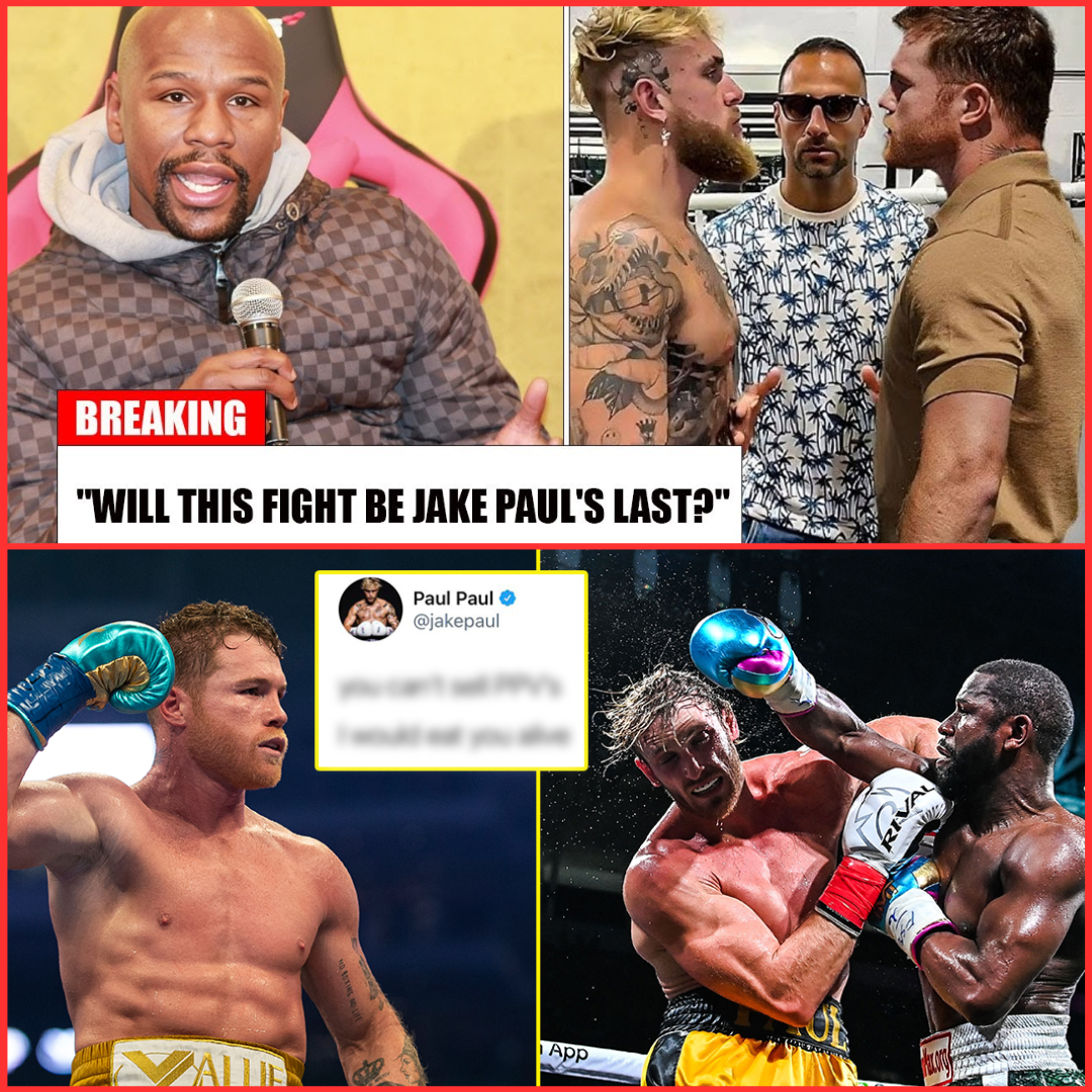 🔥 Floyd Mayweather SHOCKED: ‘He Might K*ll Him!’ – Reacts to Jake Paul vs. Canelo Alvarez Showdown!