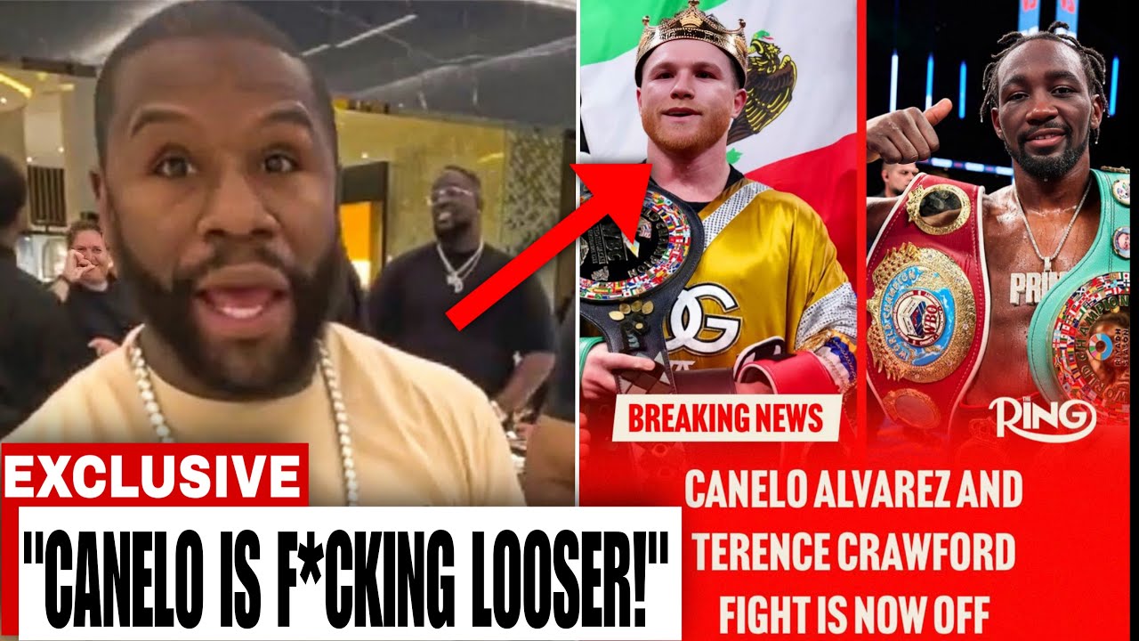 Floyd Mayweather SHOCKED as Canelo vs Crawford Fight Gets CANCELLED!